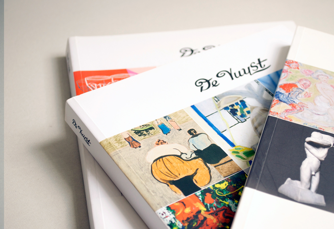 De Vuyst housestyle + catalogue design by Bert Vanden Berghe