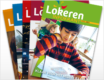 Infokrant Lokeren – monthly magazine