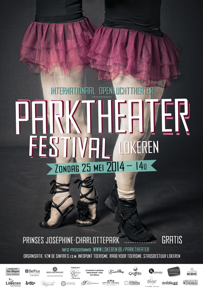 Poster Parktheaterfestival 2014