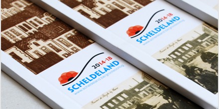 Toerisme Scheldeland: wandel- en fietsbrochures