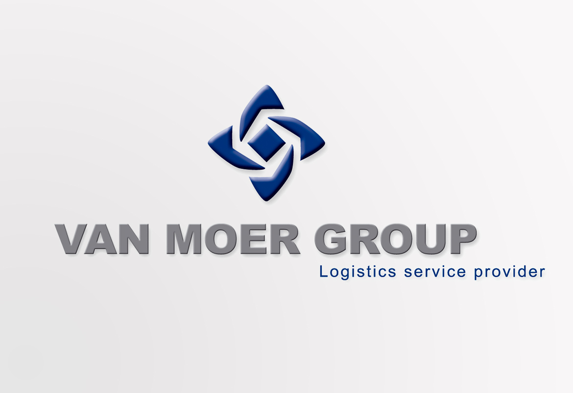Van Moer Group logo & housestyle design by Bert Vanden Berghe for Graffito nv.