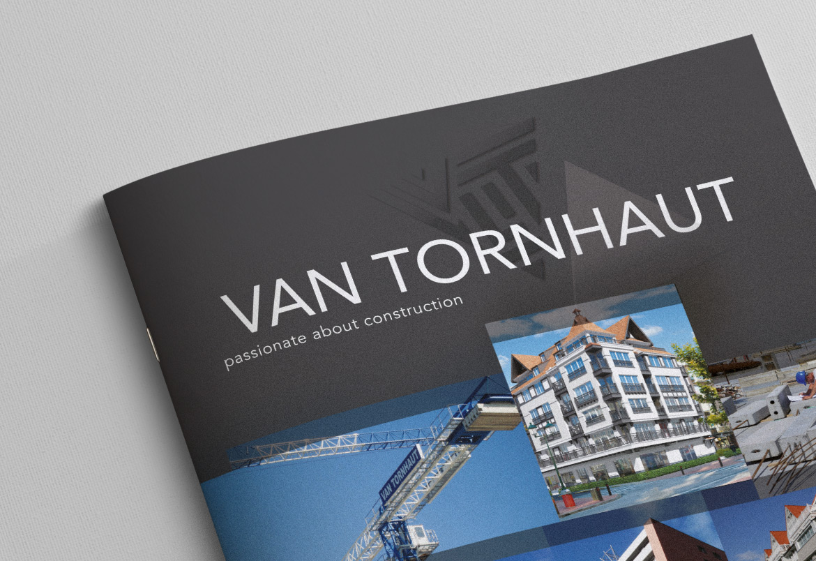 Van Tornhaut - Logo + housestyle by Bert Vanden Berghe for Graffito nv - brochure detail